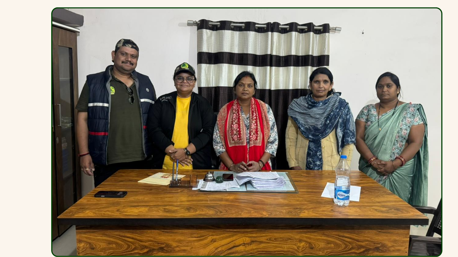 Planning meeting at government office for Jashpur deployment